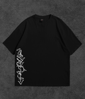 Camiseta Oversize Resistência Drop 001 — Preta