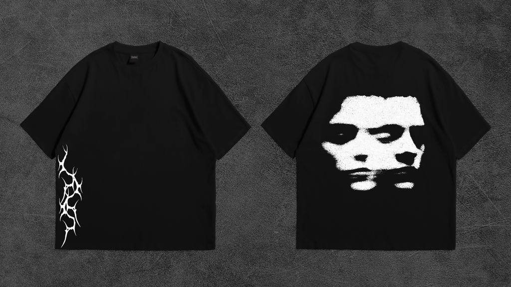 Camiseta Oversize Vulto Drop 001 — Preta