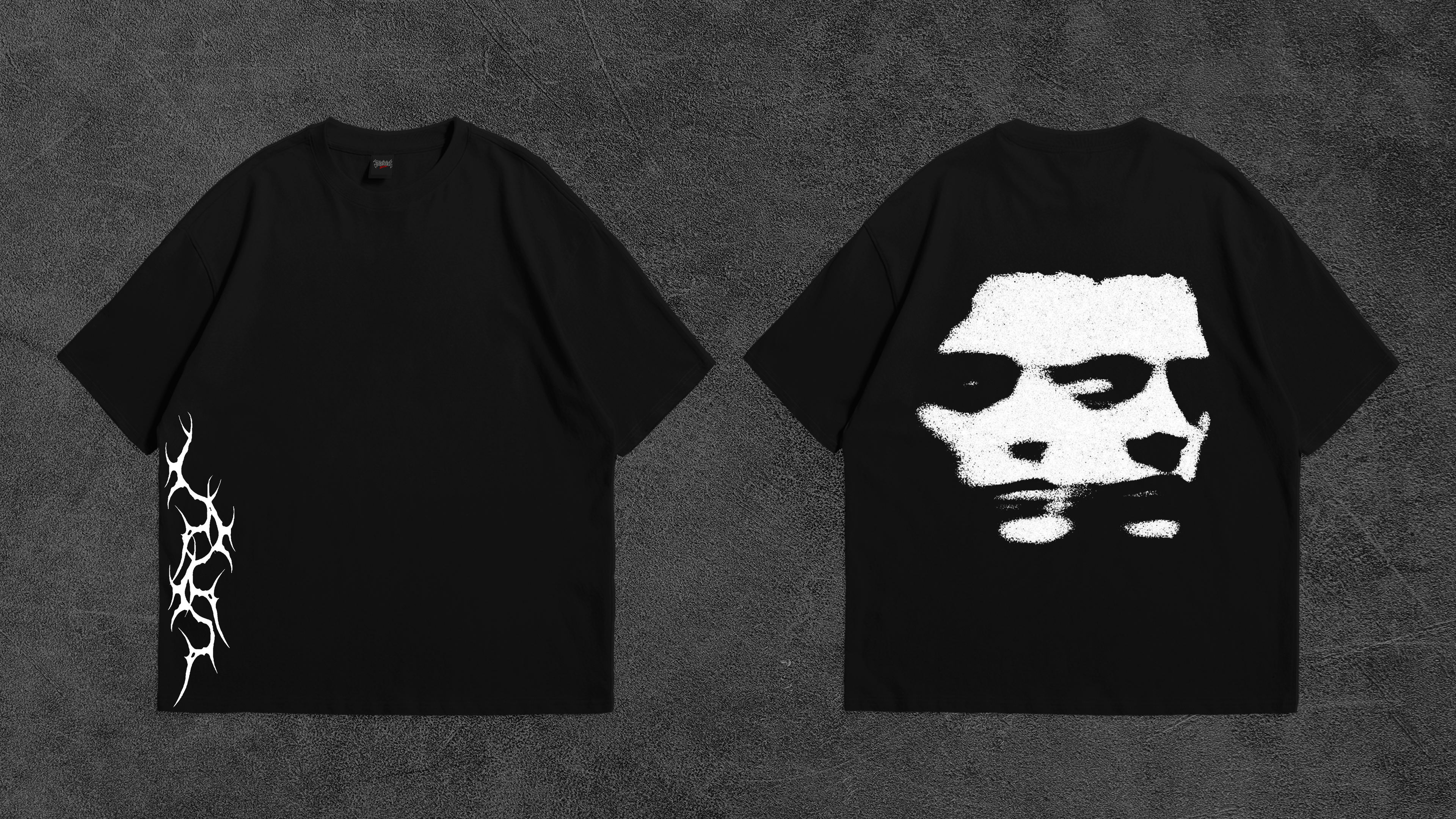Camiseta Oversize Vulto Drop 001 — Preta