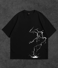 Camiseta Oversize Tempestade Drop 001 — Preta
