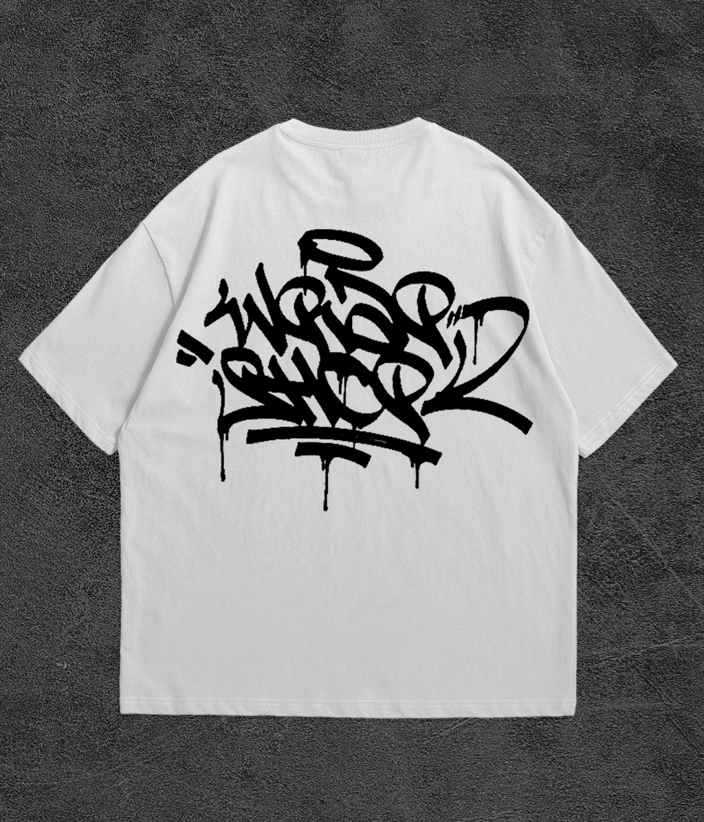 Camiseta Oversize Lisa Street Off White Drop 001