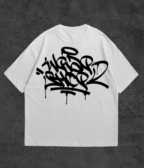 Camiseta Oversize Lisa Street Off White Drop 001