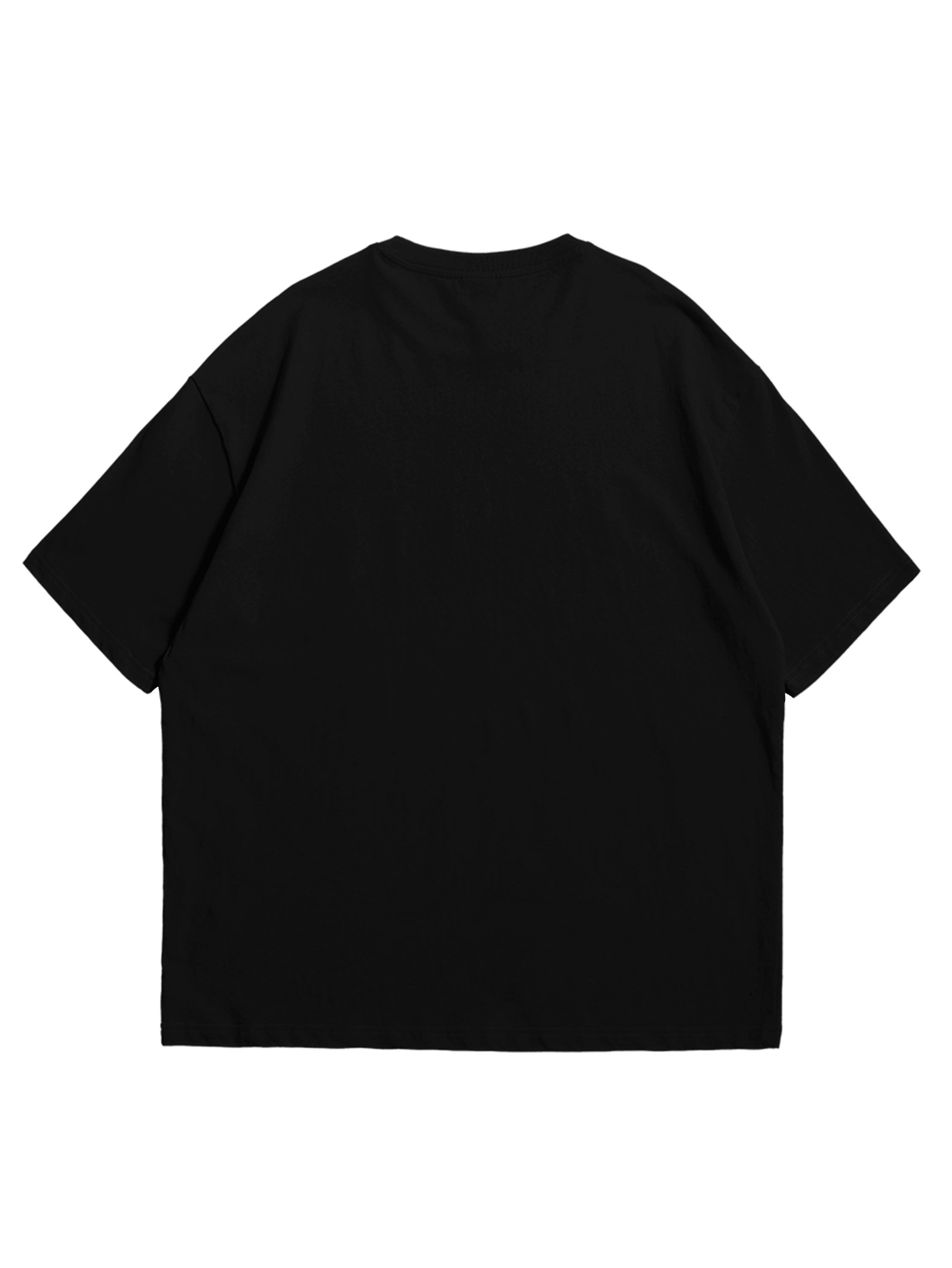 Camiseta Oversize Lisa Drop 001 — Preta