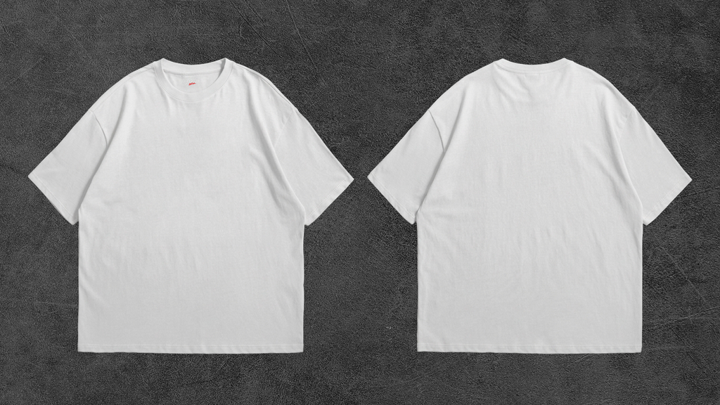 Camiseta Oversize Lisa Off White Drop 001