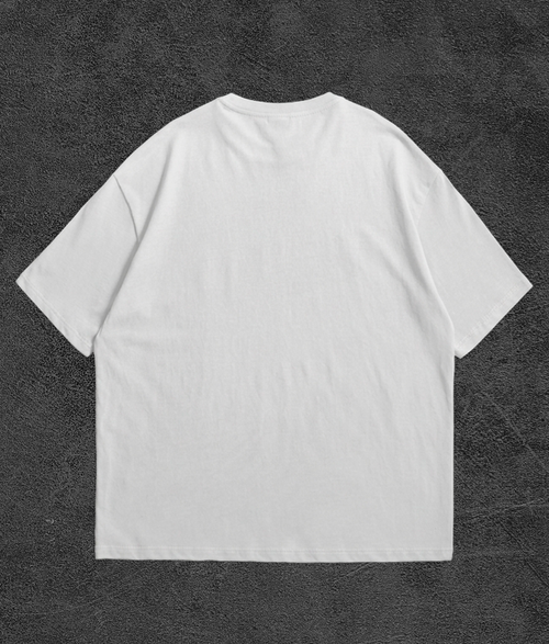 Camiseta Oversize Lisa Off White Drop 001