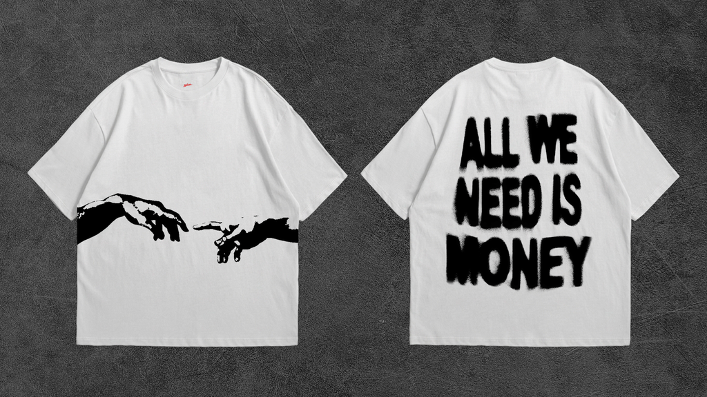 Camiseta Oversize Genesis Drop 001 — Off White