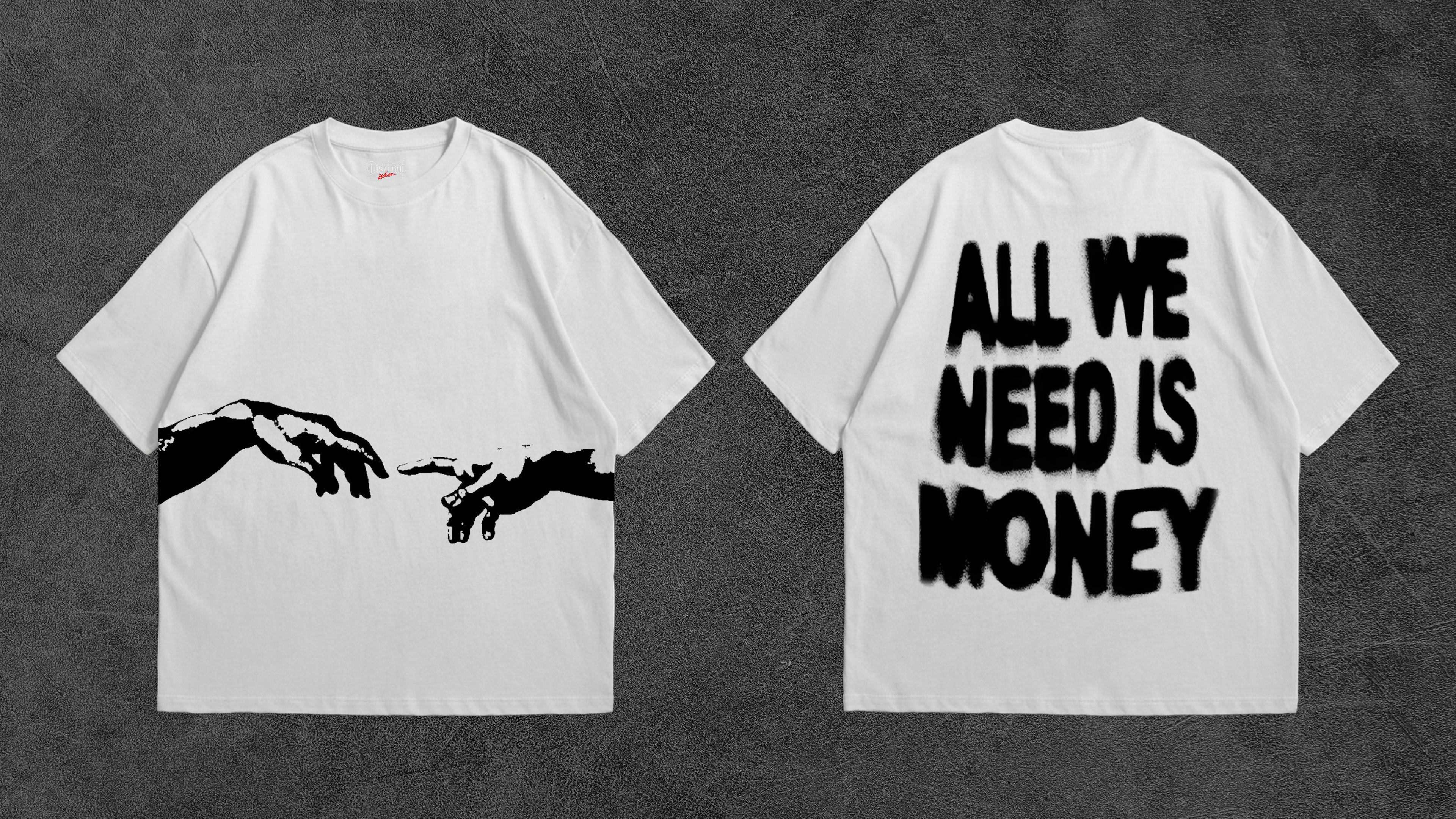 Camiseta Oversize Genesis Drop 001 — Off White
