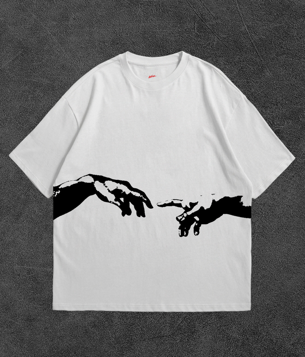 Camiseta Oversize Genesis Drop 001 — Off White