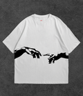 Camiseta Oversize Genesis Drop 001 — Off White