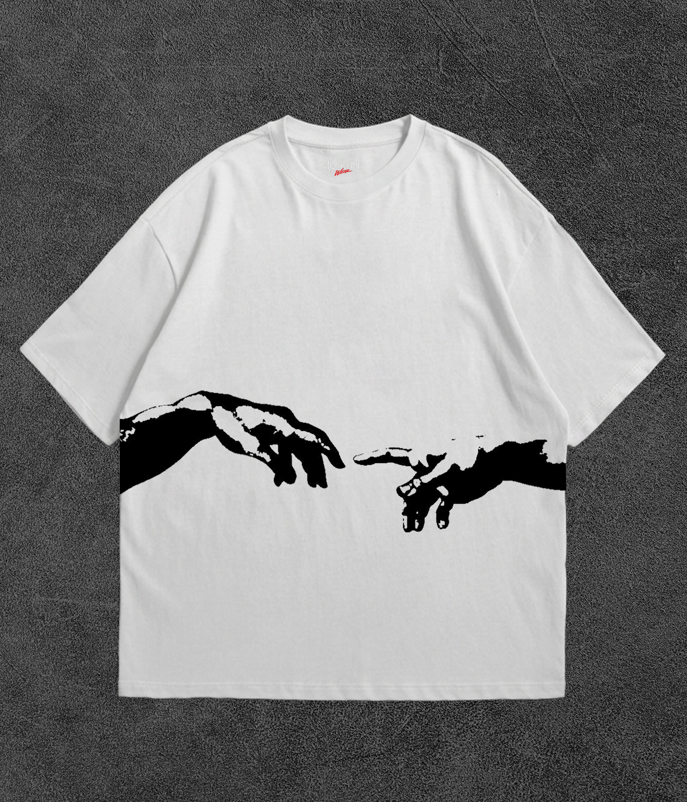 Camiseta Oversize Genesis Drop 001 — Off White