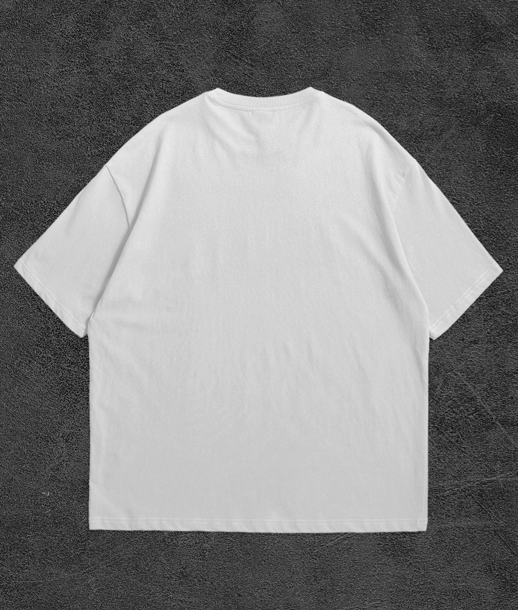 Camiseta Oversize Lisa Off White Drop 001