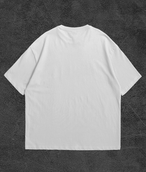 Camiseta Oversize Lisa Off White Drop 001